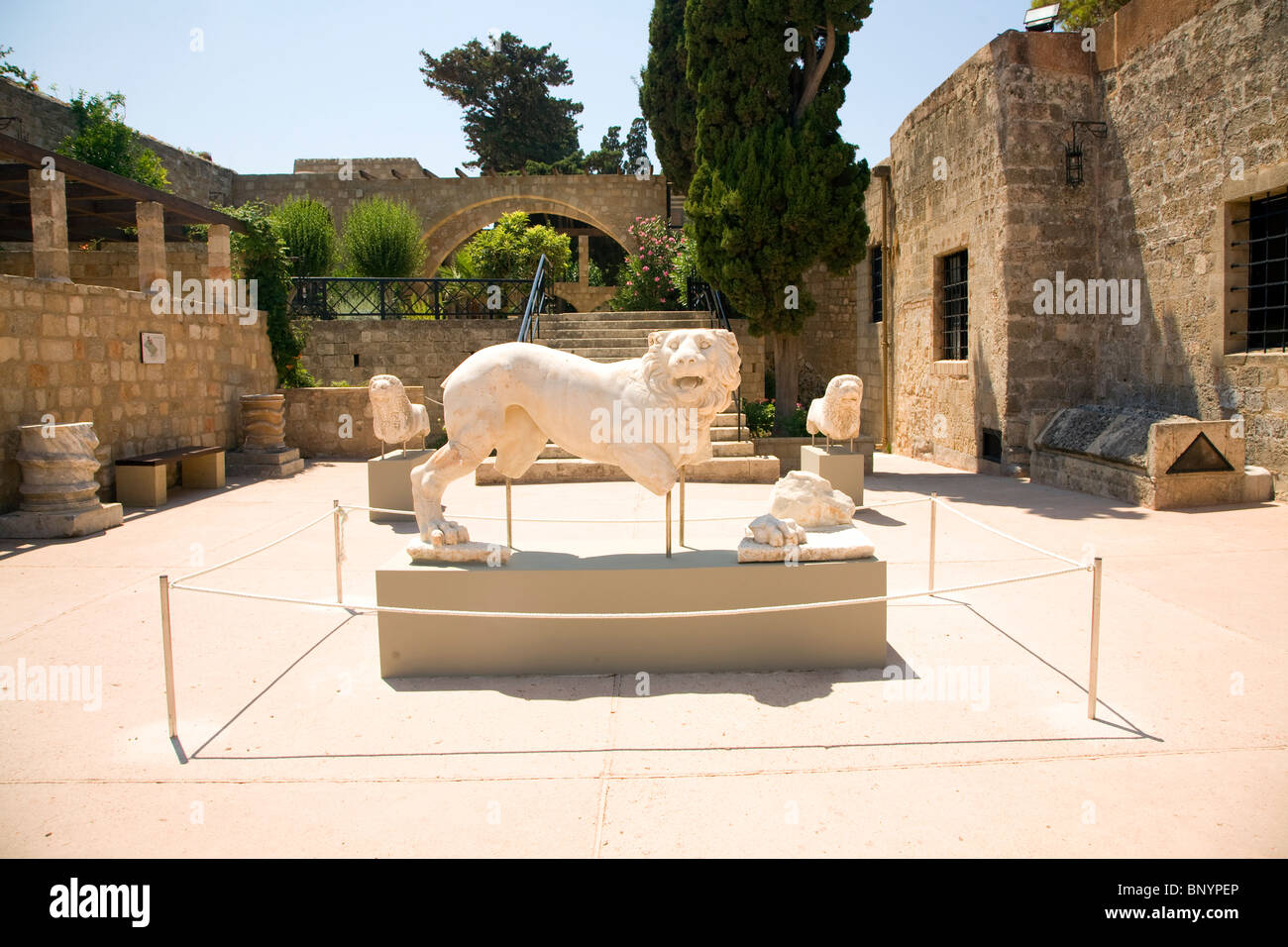 Archäologisches Museum, Rhodos, Griechenland Stockfoto