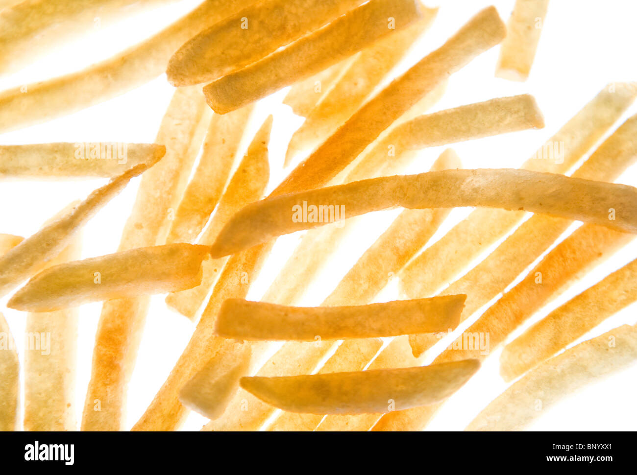 McDonald's Pommes frites Stockfoto