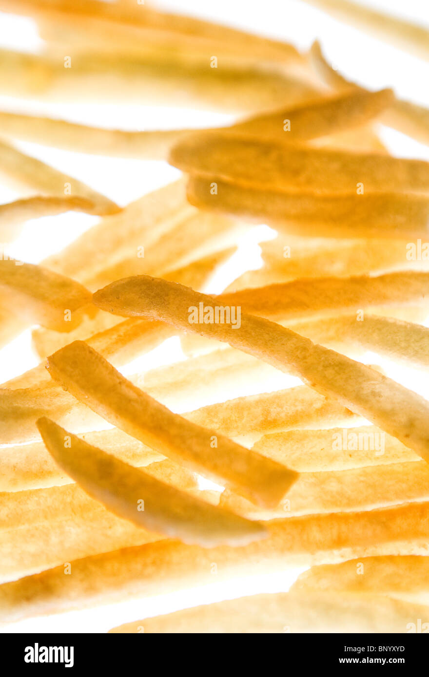 McDonald's Pommes frites Stockfoto