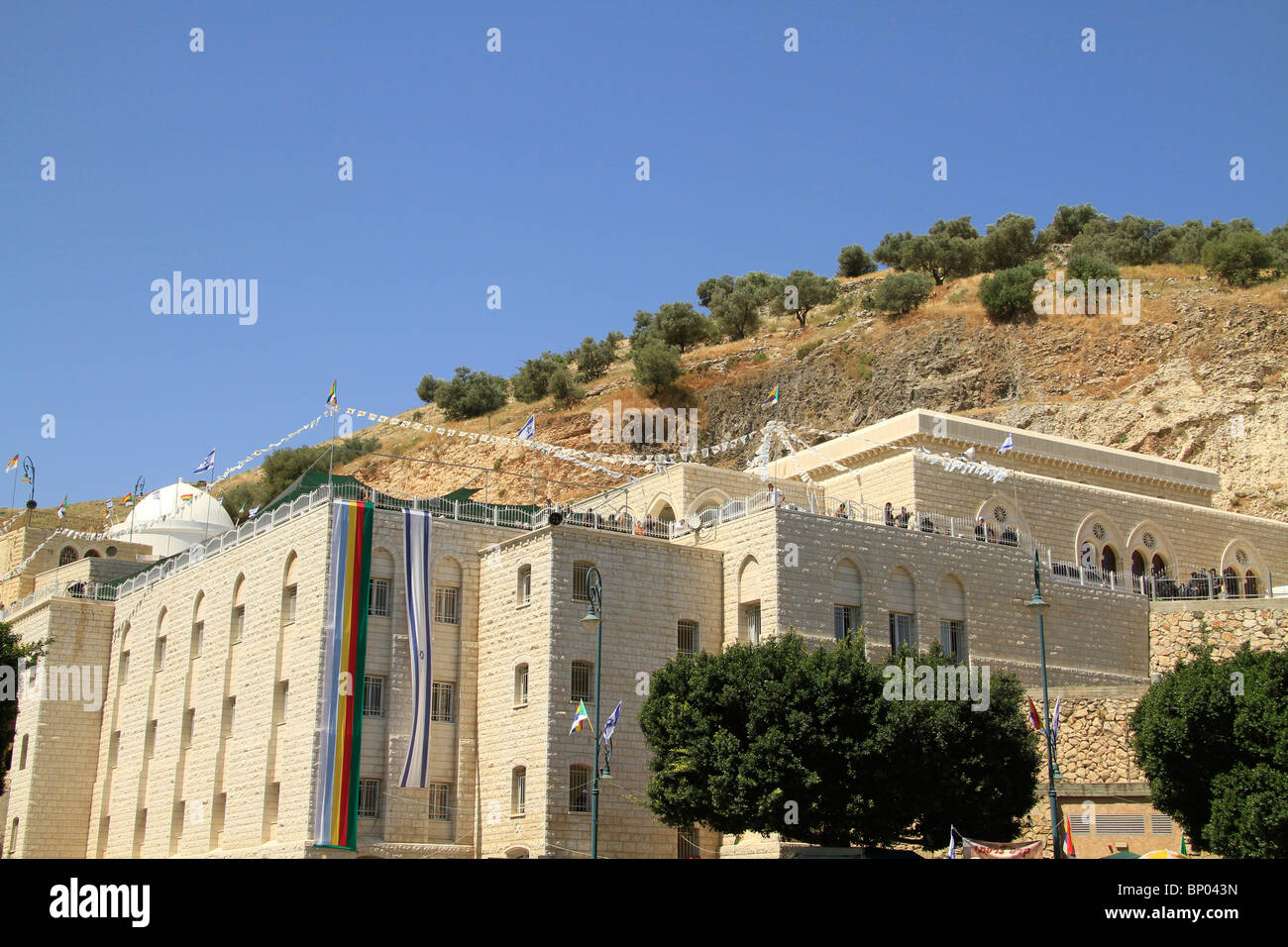 Israel, unteren Galiläa, Nabi Shueib, Ort des Grabes von Moses Schwiegervater Jethro Stockfoto