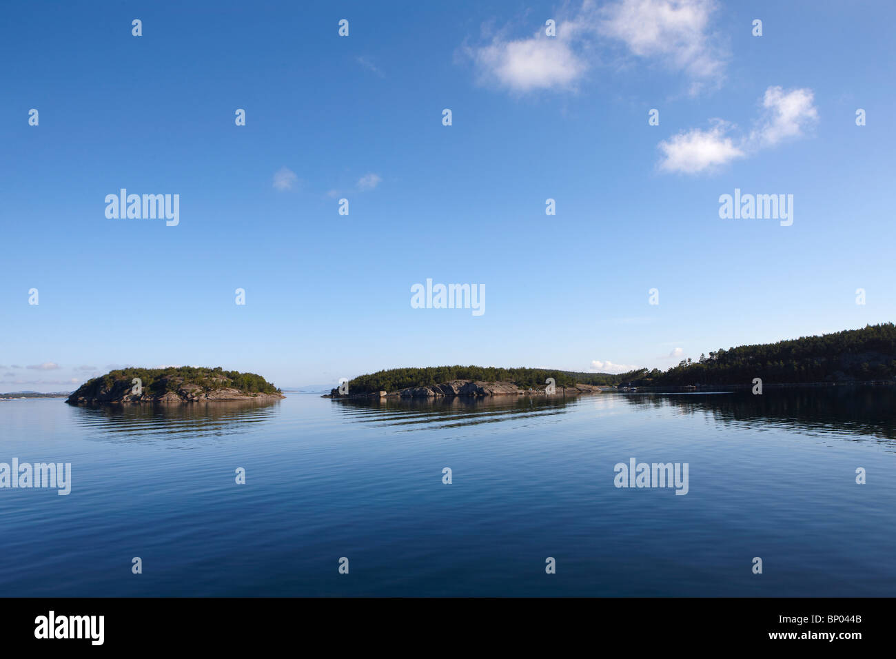 Fjorde, Lysefjord, Norwegen Stockfoto