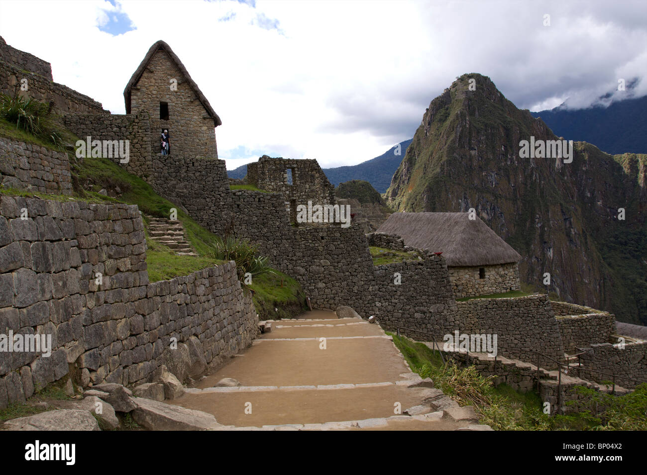 Machu Pichu, Peru Stockfoto