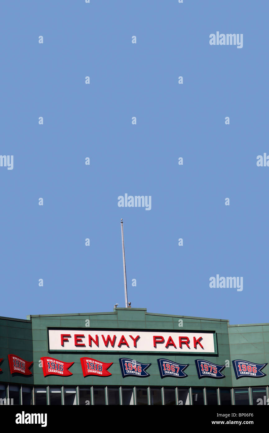 Fenway Park in Boston, Massachusetts Stockfoto