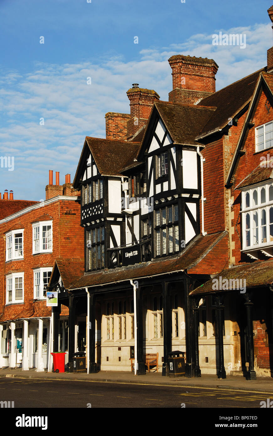 Marlborough High Street, Wiltshire, UK Juni 2010 Stockfoto