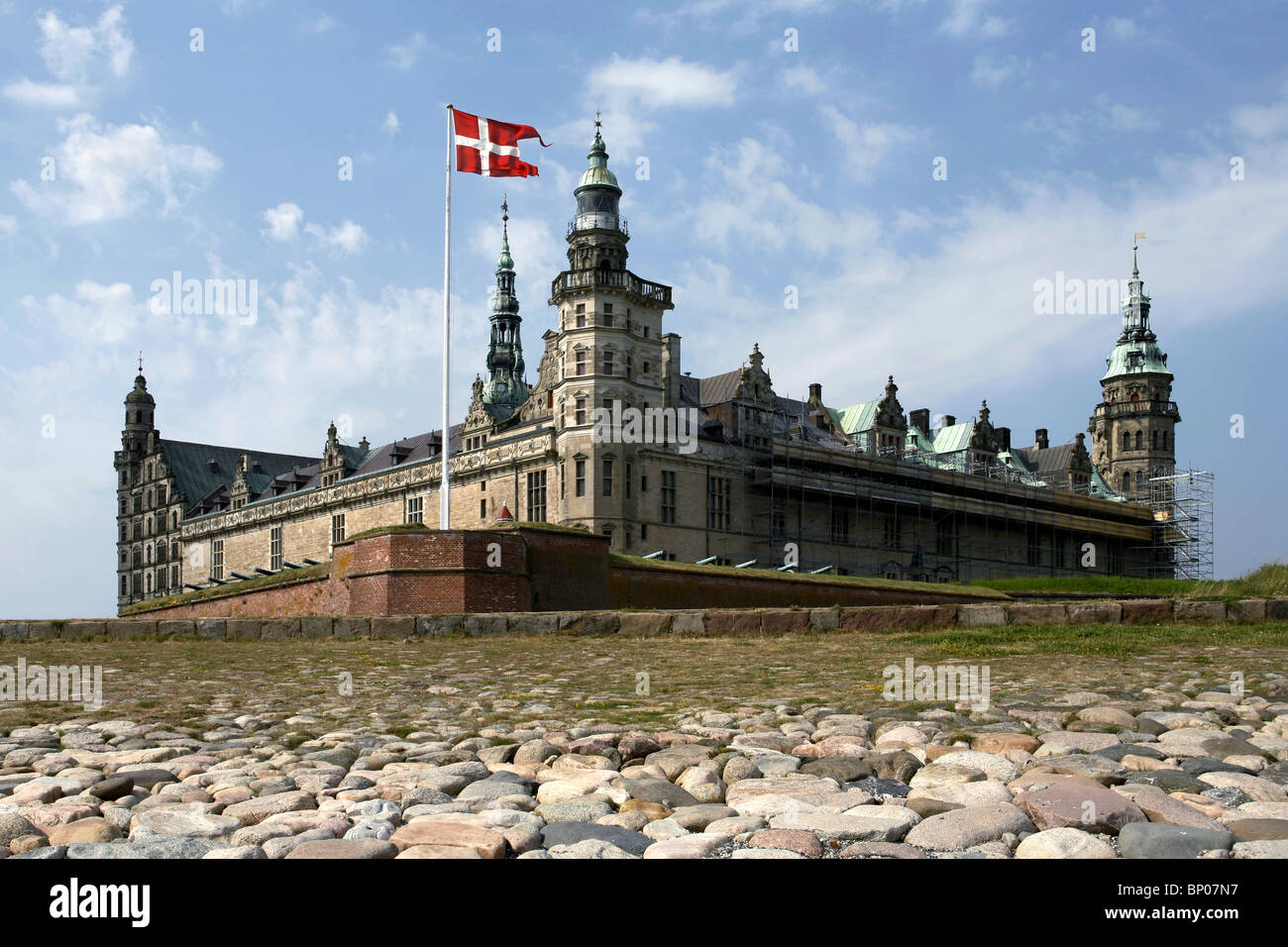 Schloss Kronborg, Helsingør, Seeland, Dänemark Stockfoto