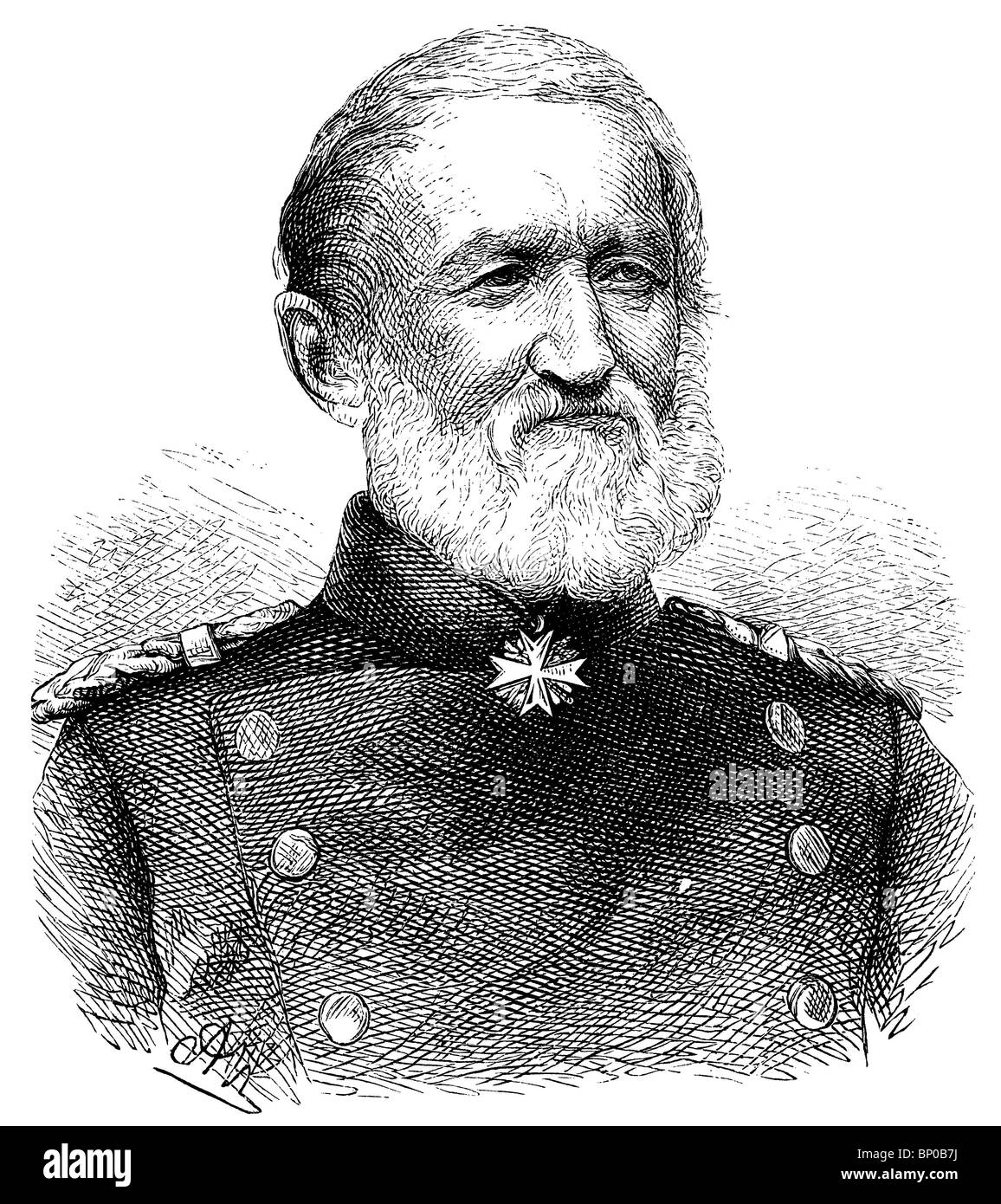 Fürst Hermann von Pückler-Muskau (1785-1871), deutscher Adliger, Landschaftsgärtner Stockfoto