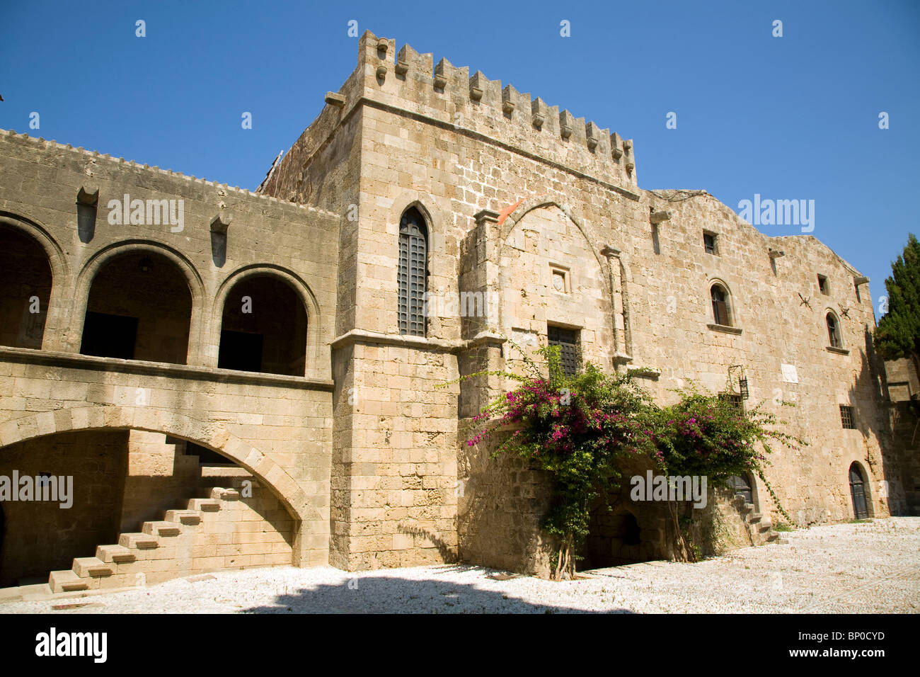 Musée des Arts Décoratifs, Altstadt von Rhodos, Griechenland Stockfoto
