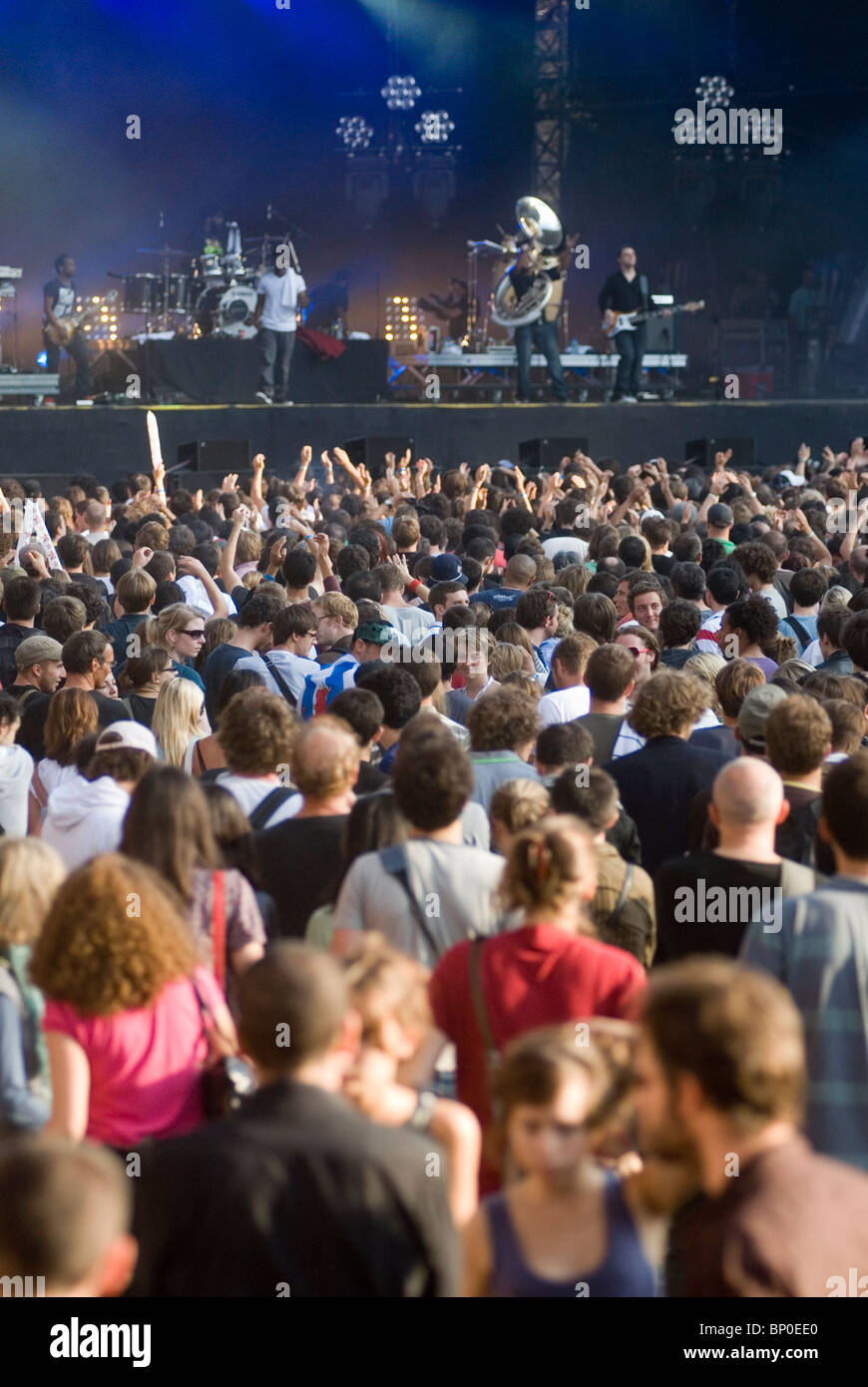 Frankreich, Paris Region, St. Cloud, Rock En Seine Musikfestival Stockfoto