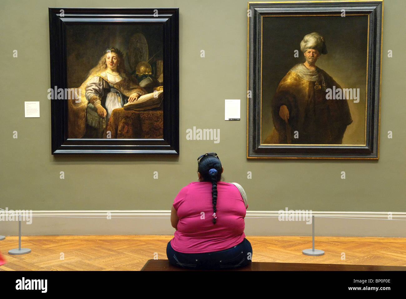 Gemalde Von Rembrandt Van Rijn Metropolitan Museum Of Art New York City Stockfotografie Alamy