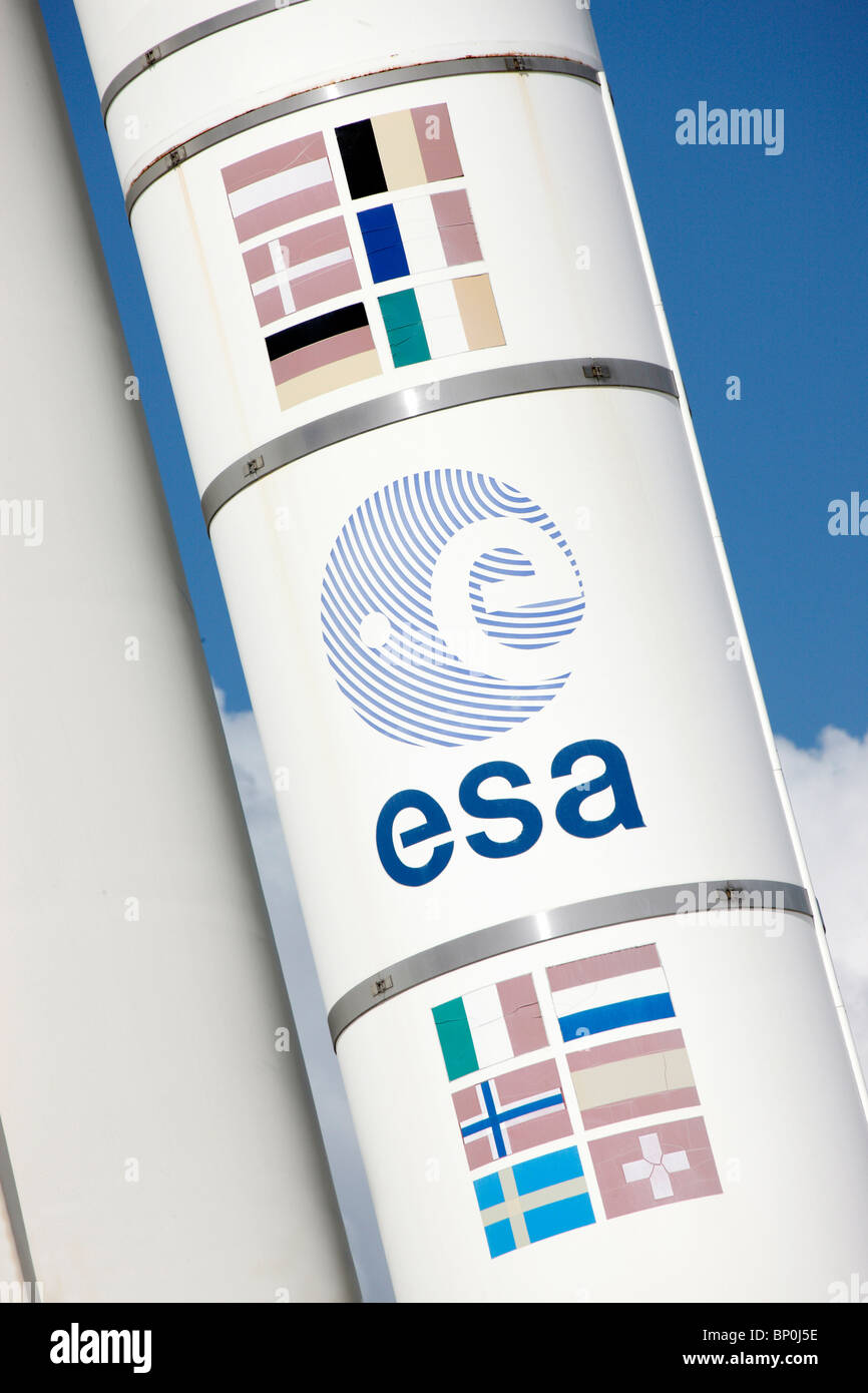 Arianespace, Ariane 5 Rakete, European Space Agency Stockfoto