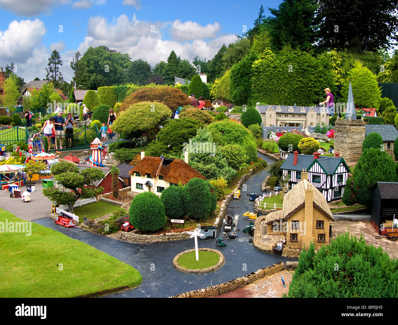 Bekonscot Modelldorf, Beaconsfield, Buckinghamshire England Großbritannien UK Stockfoto