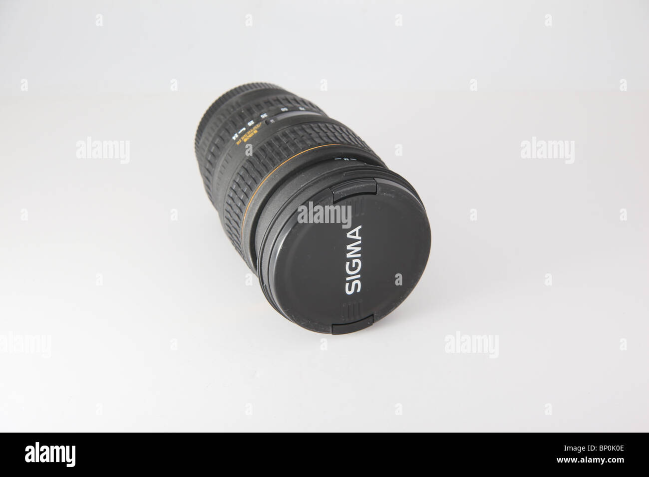 Das Sigma 24-70mm f/2.8 EX Makro-Objektiv Stockfoto