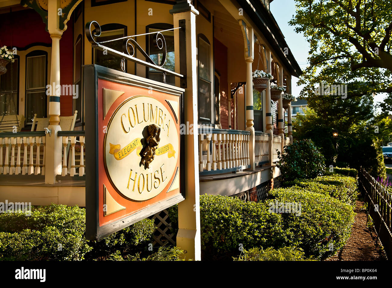 Columbia-Haus B & B, Cape May, New Jersey, USA Stockfoto