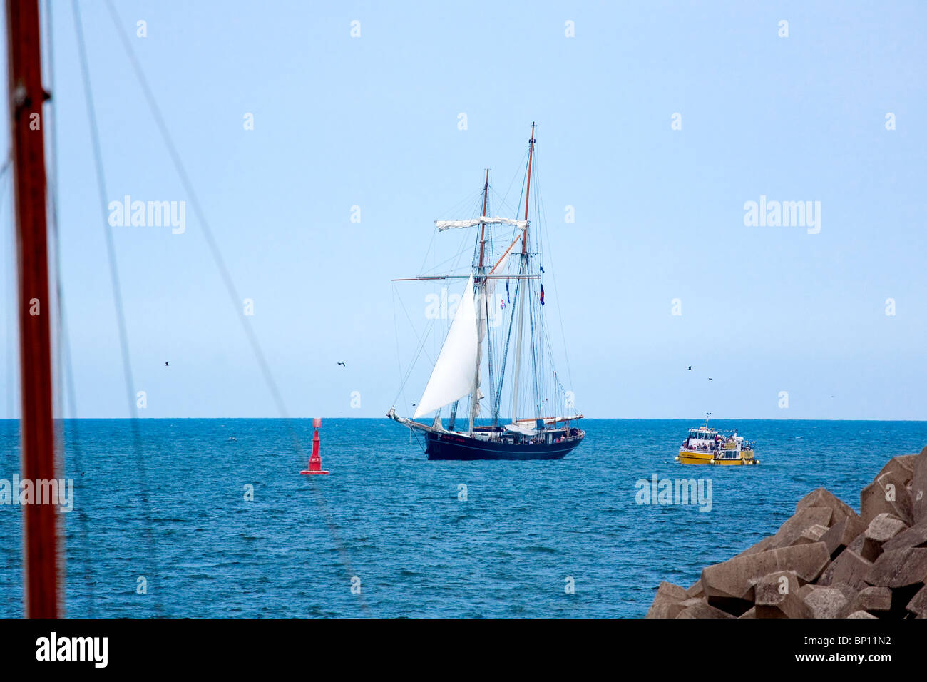 Tall Ships Race 2010, Hartlepool, Cleveland, Nord-Ost-England, UK Stockfoto