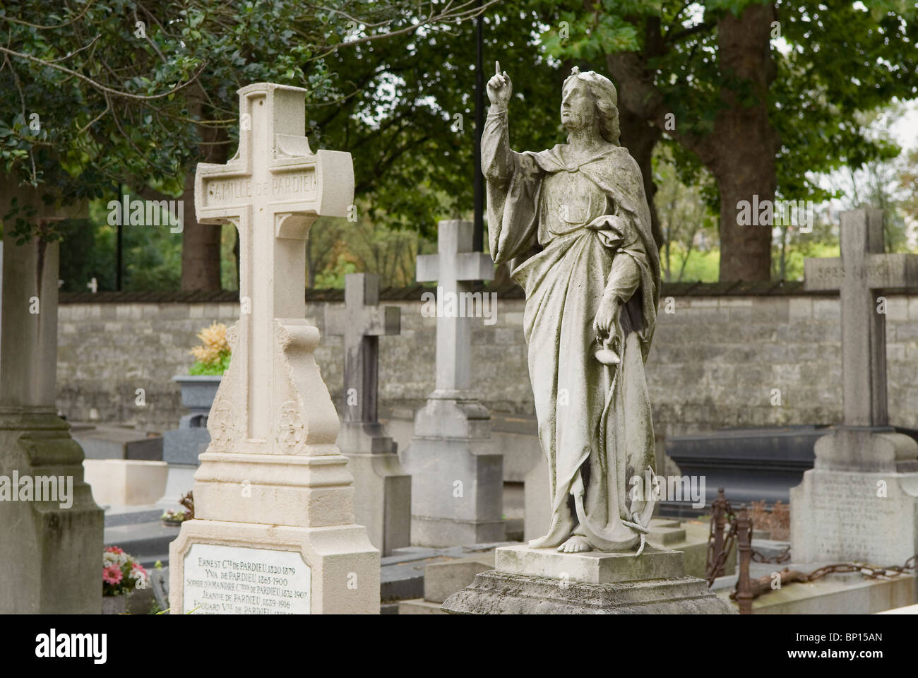 Frankreich, Paris, Friedhof von Montparnasse Stockfoto