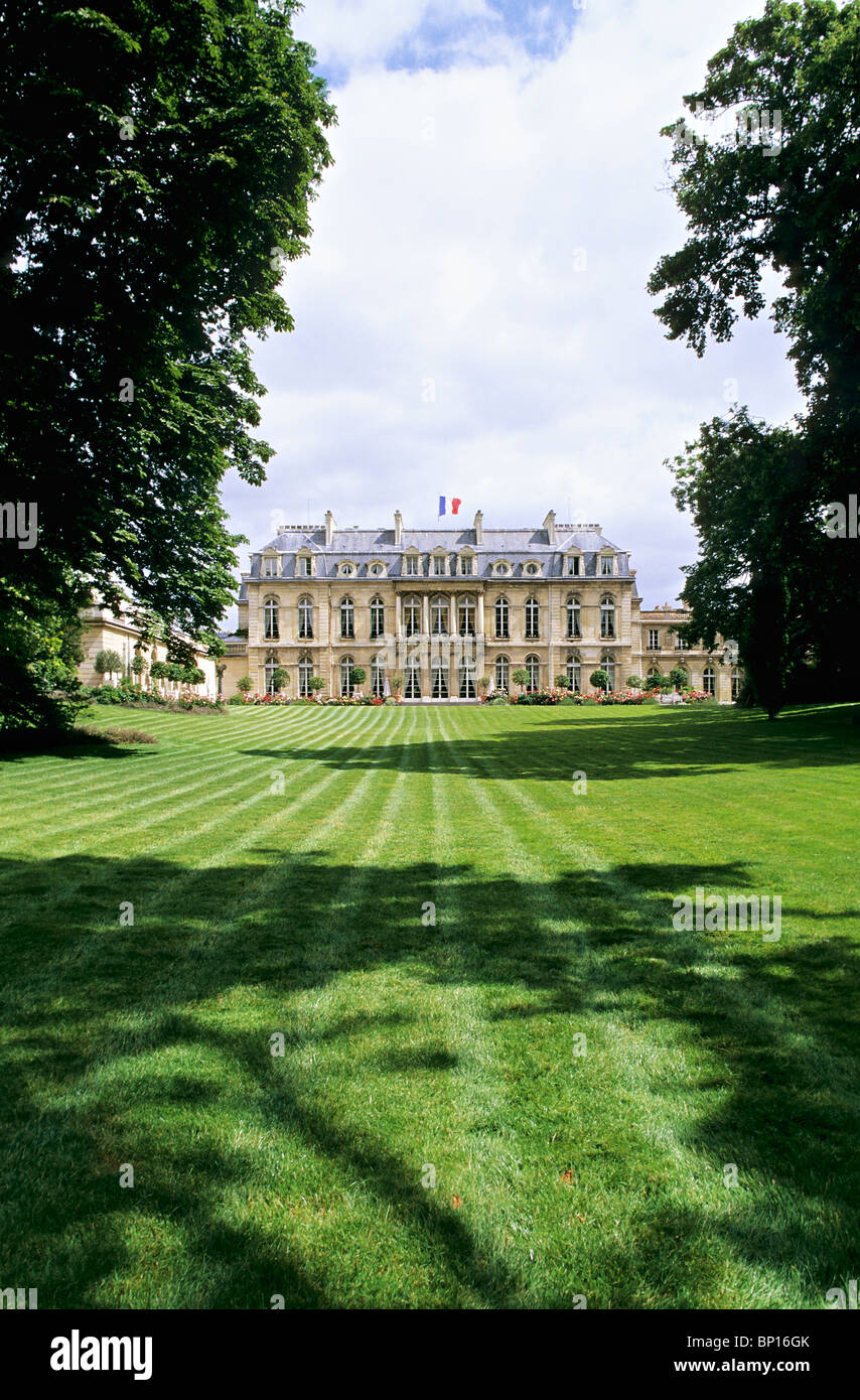 Frankreich, Paris, Gärten des Elysée-Palastes Stockfoto