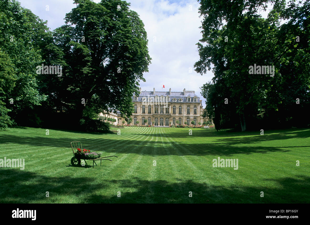Frankreich, Paris, Gärten des Elysée-Palastes Stockfoto