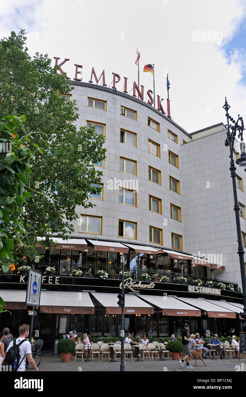 Kempiski Hotel am Kurfürstendamm Berlin Deutschland Juli 2010 Stockfoto