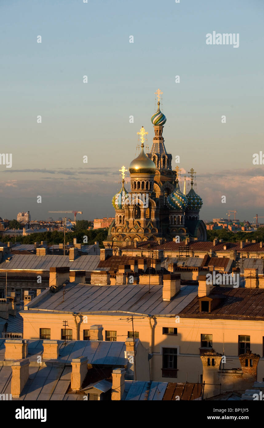 Die Kathedrale der Auferstehung Christi, Sankt Petersburg, Russland Stockfoto
