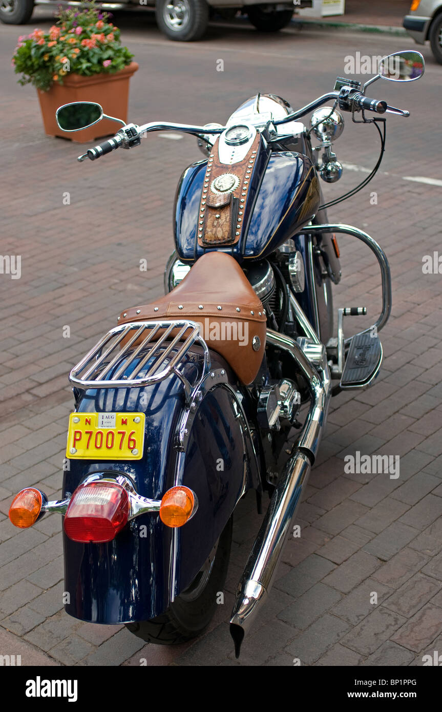 High-End angepasst Indian Motorrad Stockfoto