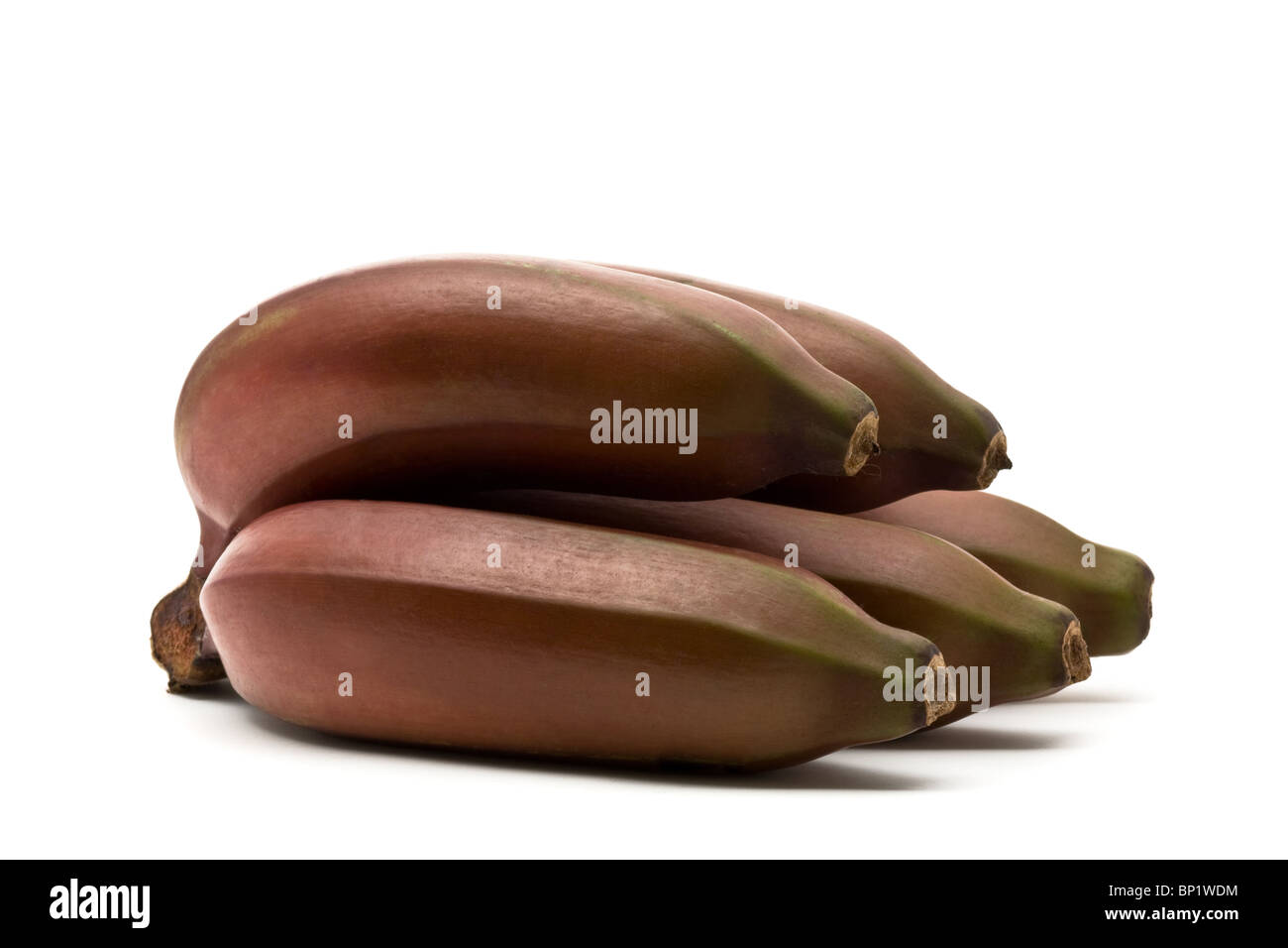 Rote Bananen Stockfoto