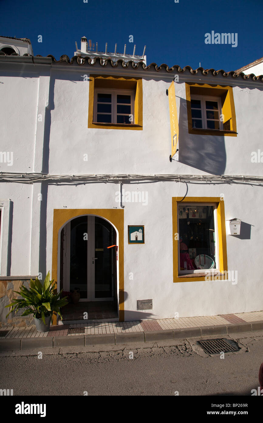 Shop, Gaucin, Andalucia, Málaga, Spanien Stockfoto