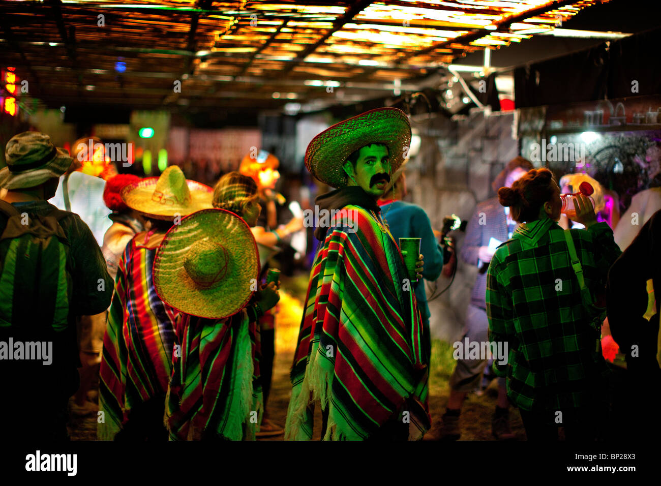 Glastonbury Festival 2010 Stockfoto