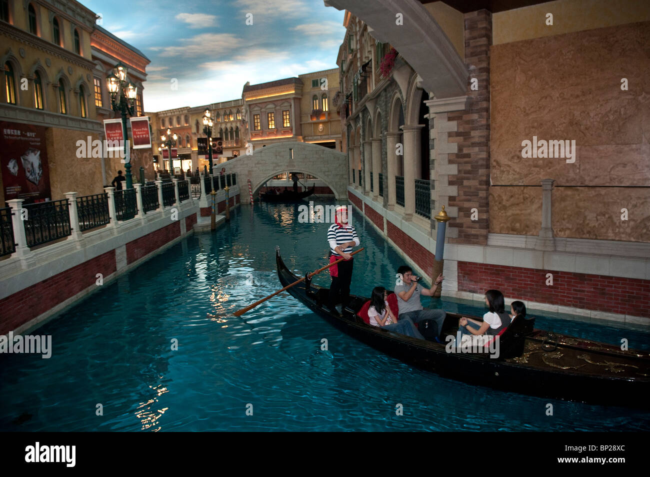 Das Venetian Macao ist ein Hotel und Casino Resort in Macau Besitz der Las Vegas Sands Corporation. Stockfoto