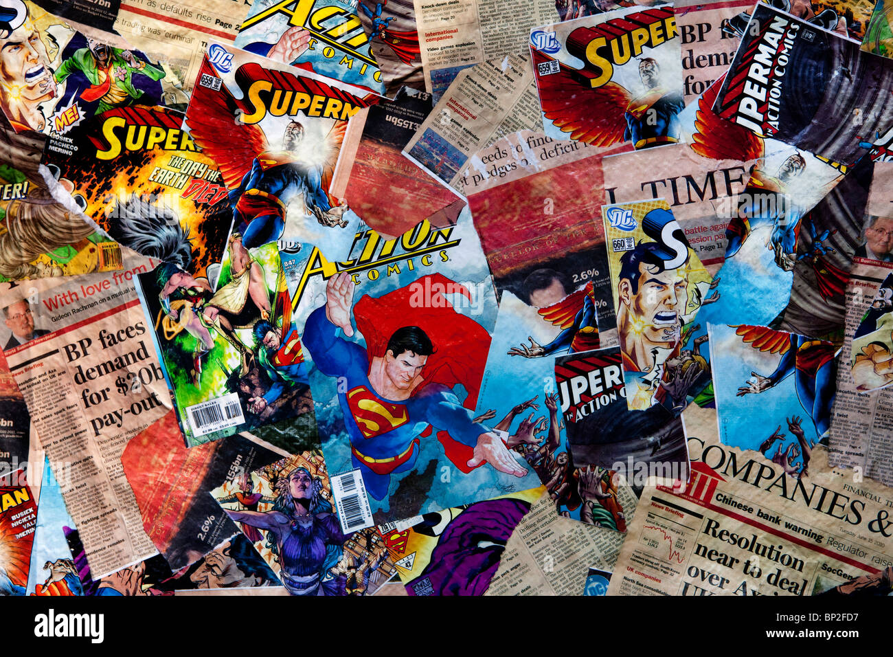 Glastonbury Festival 2010 Stockfoto