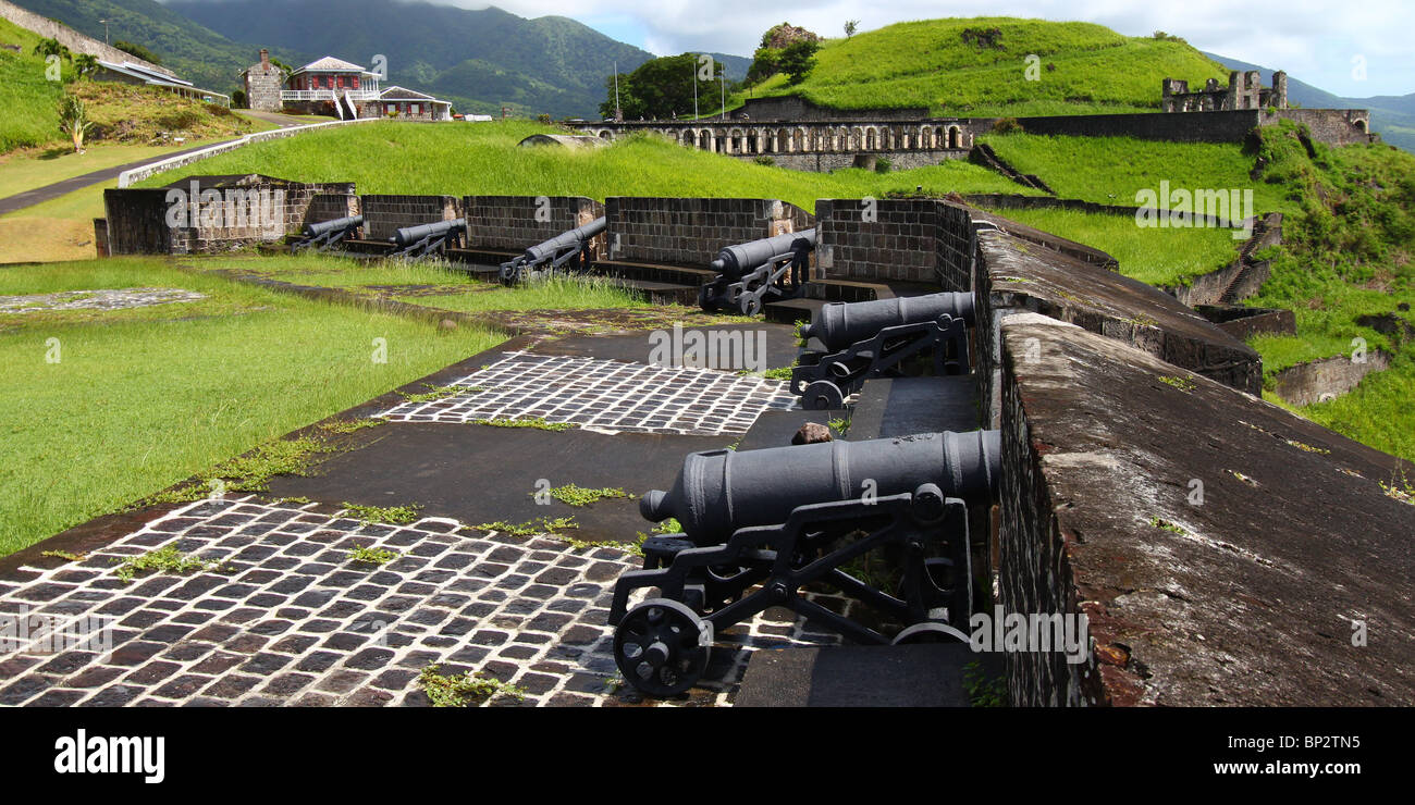 Brimstone Hill Fortress - St. Kitts Stockfoto