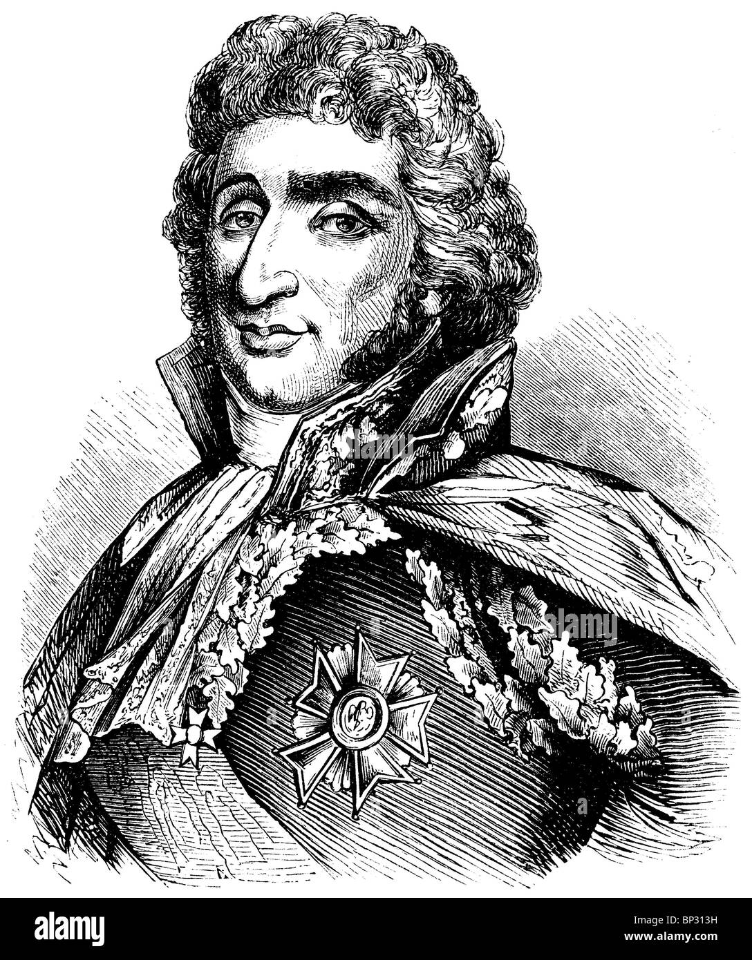 Pierre Augereau (1757 – 1816), general und Marschall von Frankreich Stockfoto