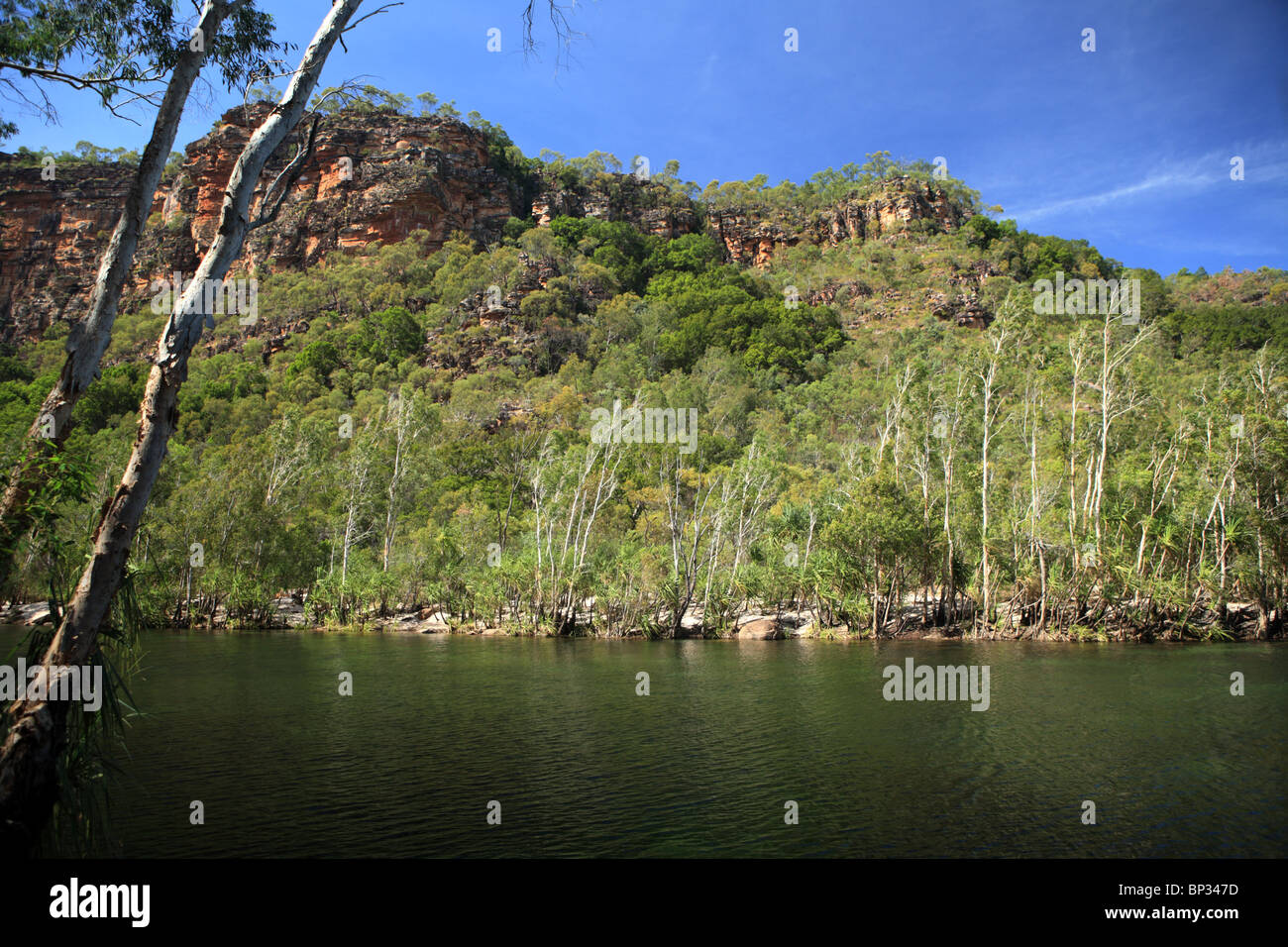 Jim Jim Gorge und Fluss, Kakadu-Nationalpark, Northern Territory, Australien Stockfoto