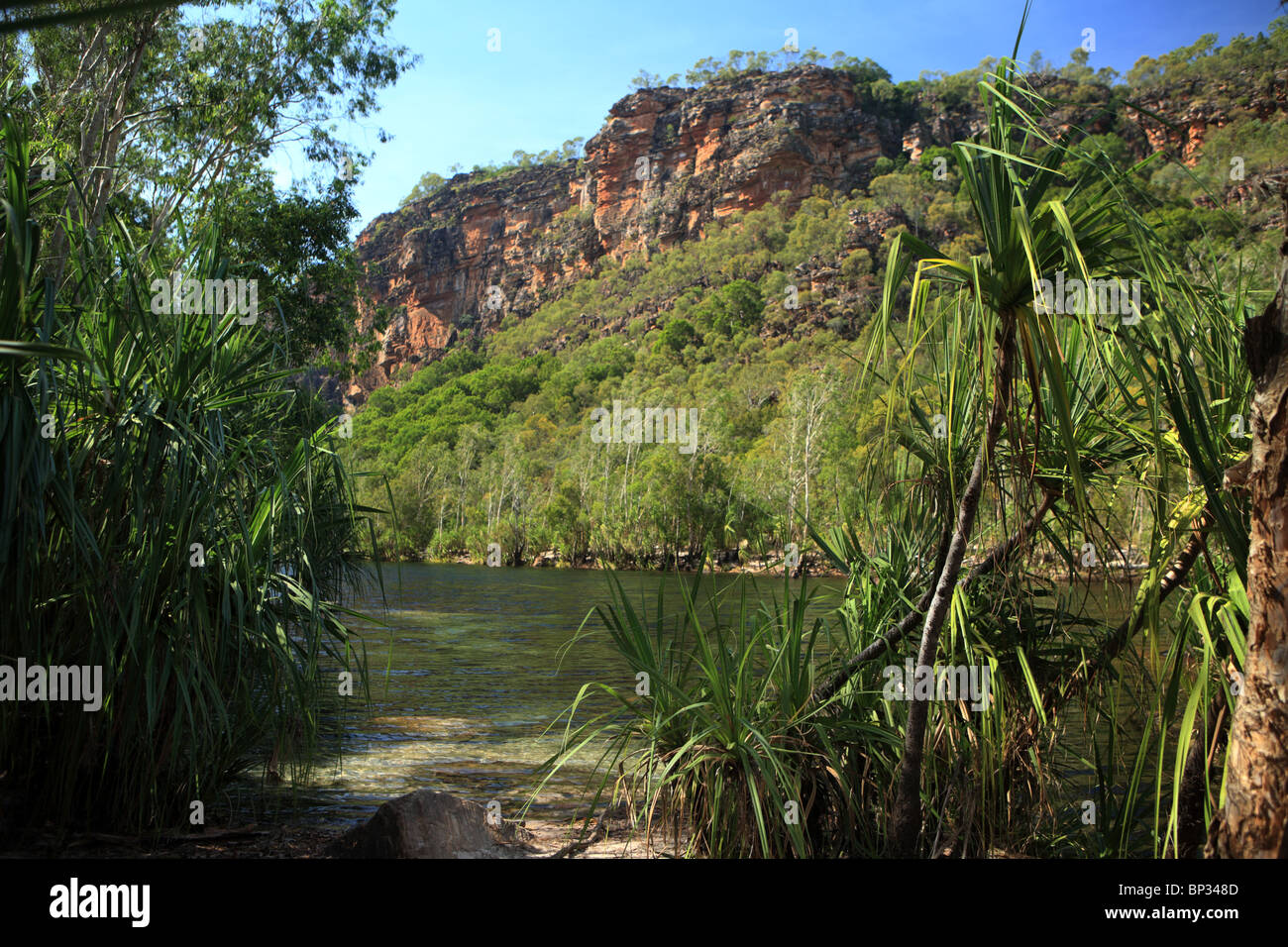 Jim Jim Gorge und Fluss, Kakadu-Nationalpark, Northern Territory, Australien Stockfoto