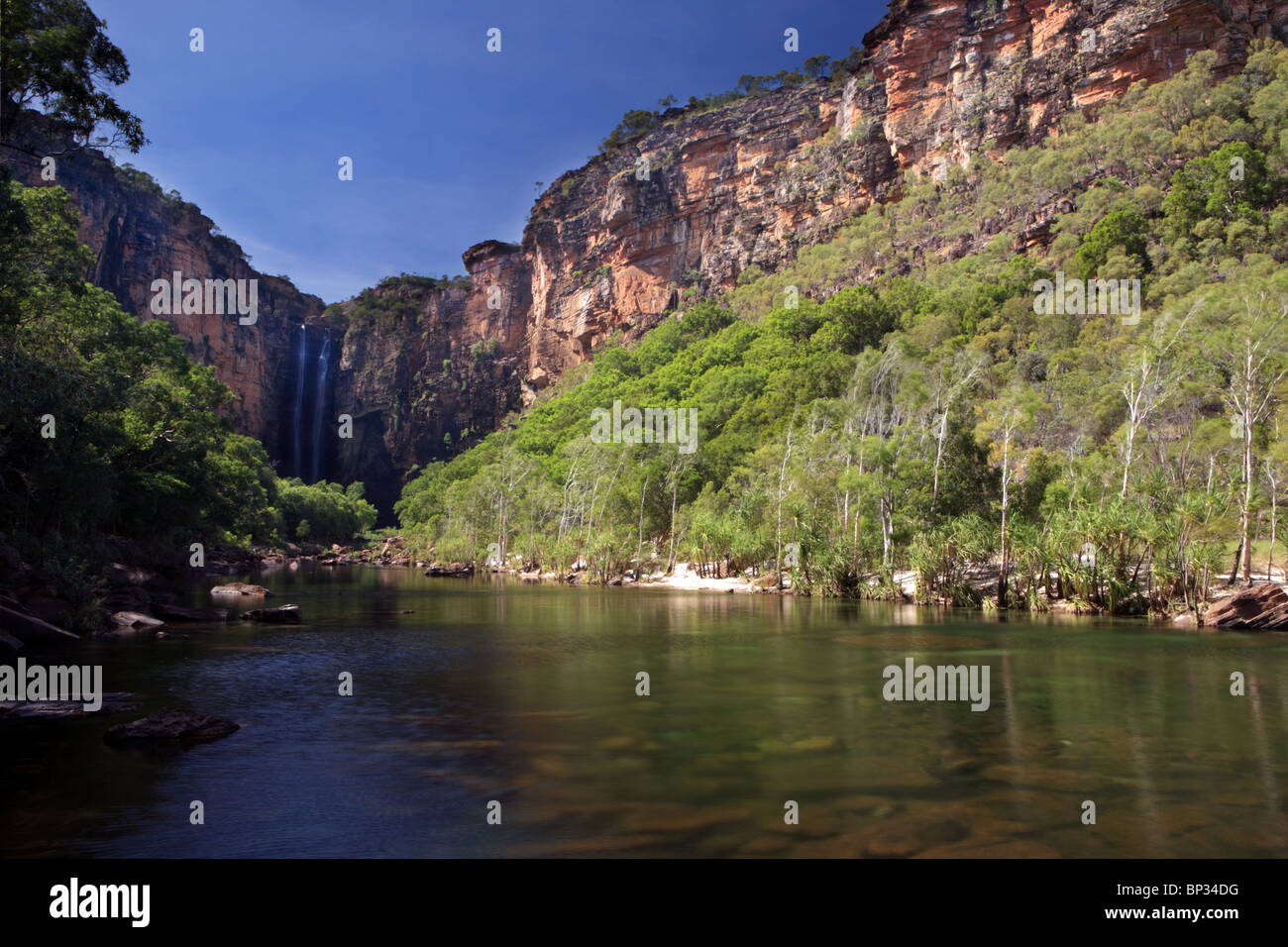 Jim Jim Gorge und Fluss, Kakadu-Nationalpark, Northern Territory, Australien Stockfoto