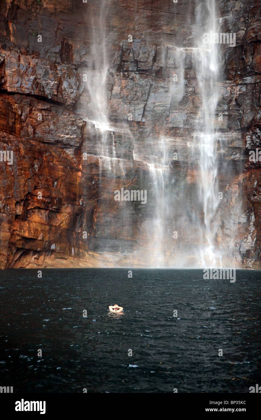 Jim Jim Falls, Kakadu-Nationalpark, Northern Territory Stockfoto