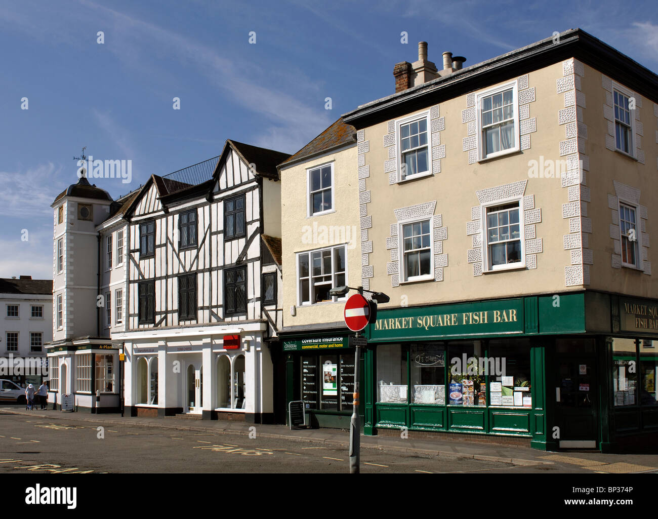 Marktplatz, Bicester, Oxfordshire, England, Vereinigtes Königreich Stockfoto