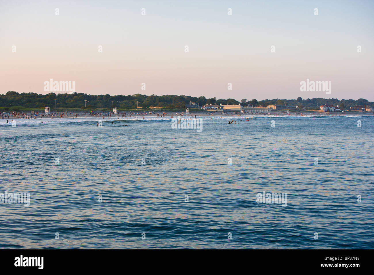 Narragansett Strand Stockfoto