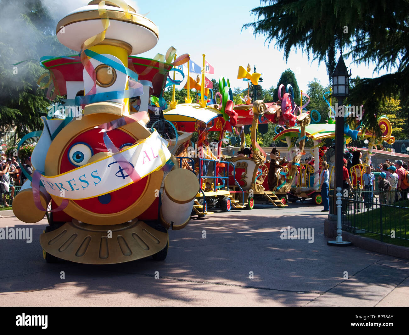 Disney Parade, Disneyland Paris Stockfoto