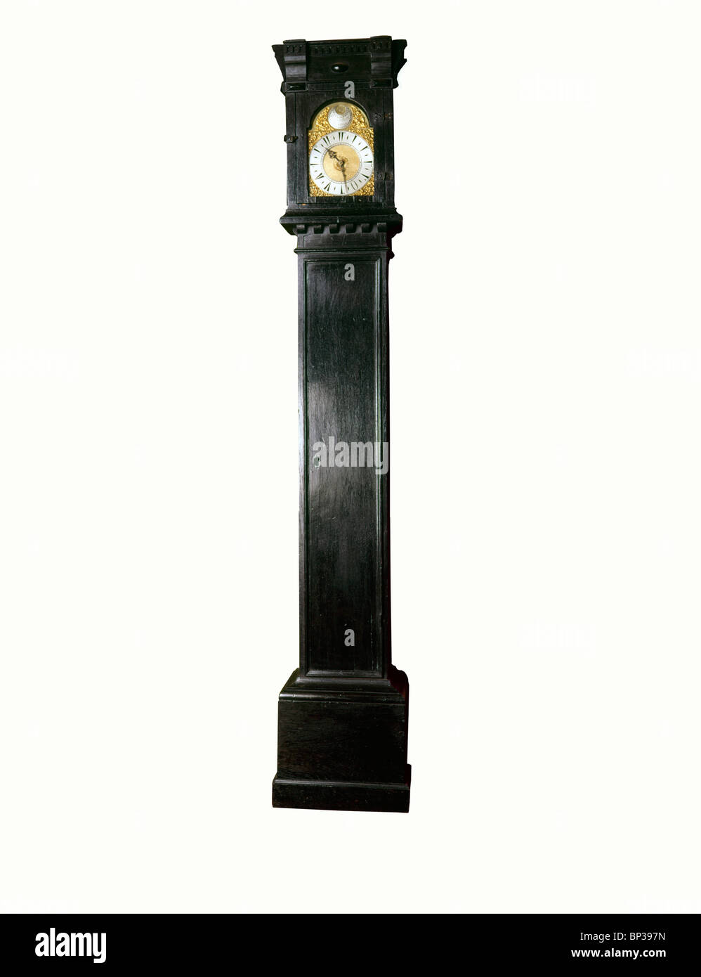 Englische Standuhr Stockfoto