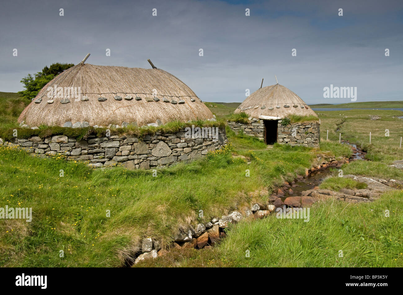 Die Norse Mill und Brennofen Shawbost Isle of Lewis äußeren Hebriden, Western Isles, Schottland.  SCO 6264 Stockfoto