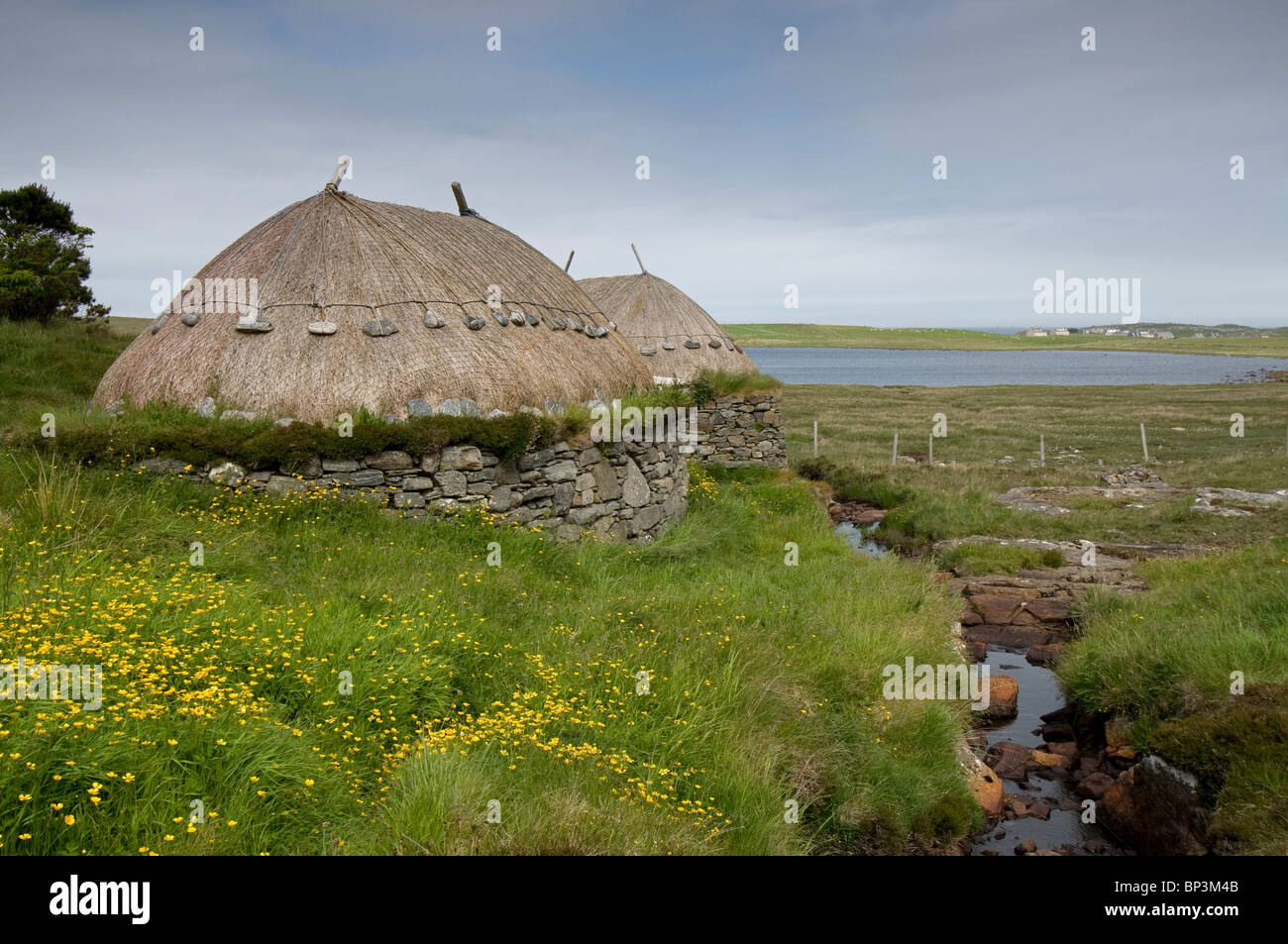Die Norse Mill und Brennofen Shawbost Isle of Lewis äußeren Hebriden, Western Isles, Schottland.  SCO 6262 Stockfoto