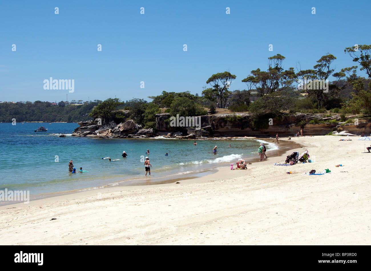 Balmoral Beach Sydney NSW Australia Stockfoto