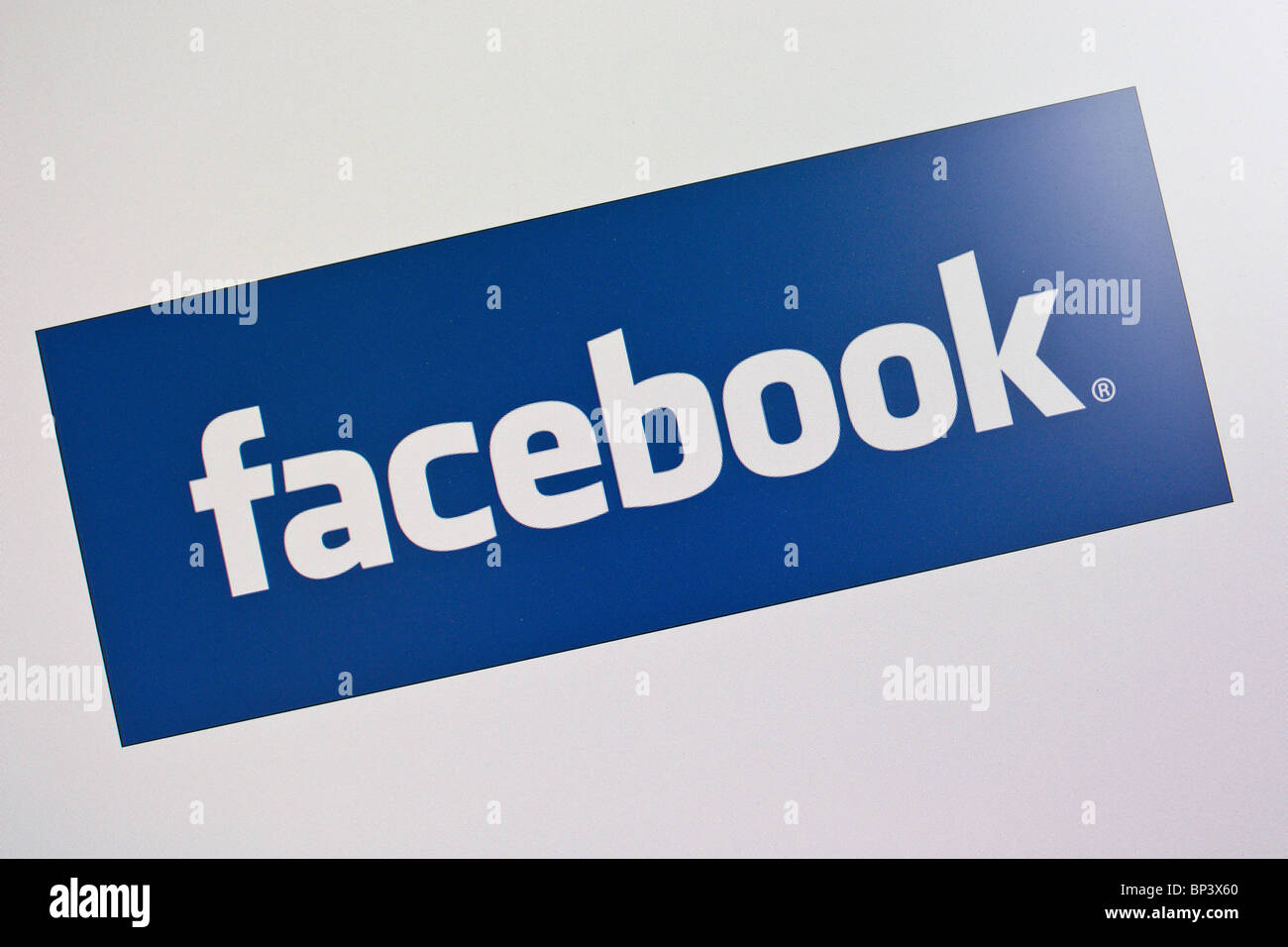 Facebook online-social-Networking-Symbol-logo Stockfoto