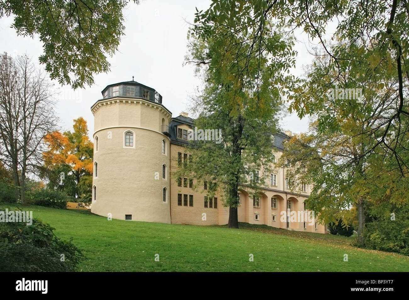 Die Herzogin Anna Amalia Bibliothek in Weimar, Deutschland Stockfoto