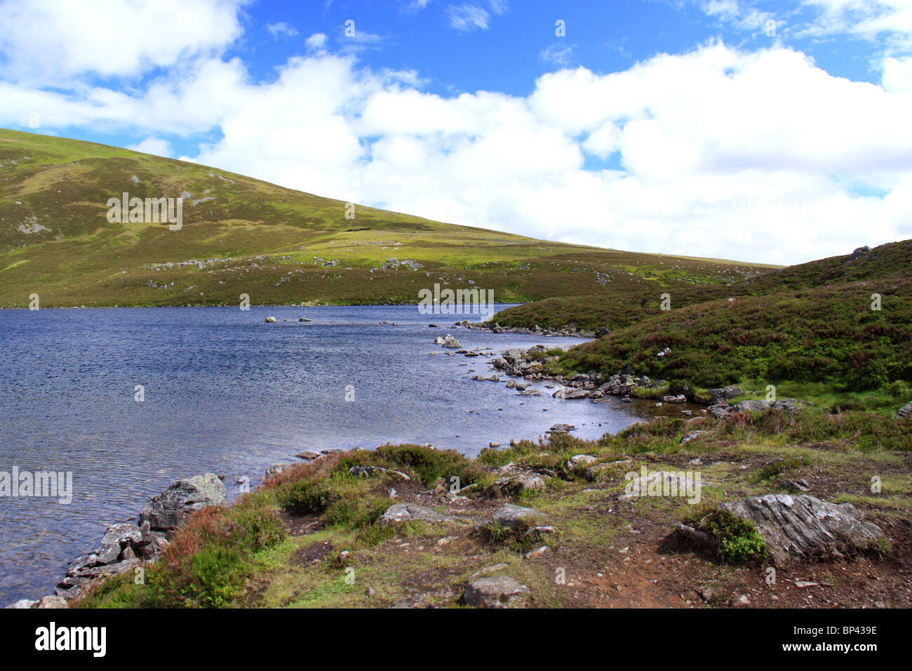 Loch-Brandy Binnensee Wasser Himmel Wolke Schottland Stockfoto