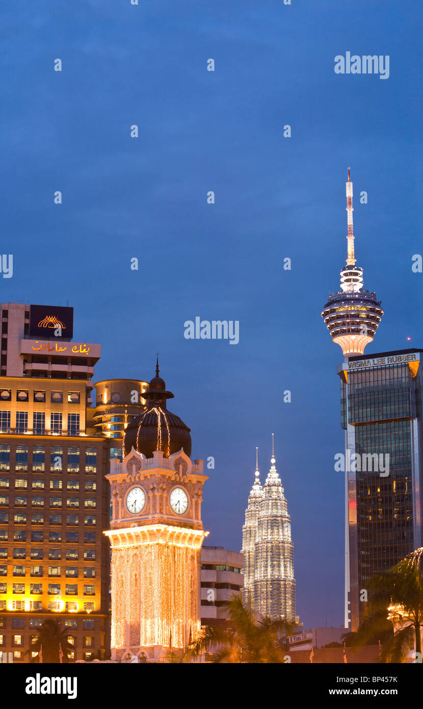 Merdeka oder Independence Square, captial City von Kuala Lumpur, Malaysia-Halbinsel, Australien, Südostasien Stockfoto