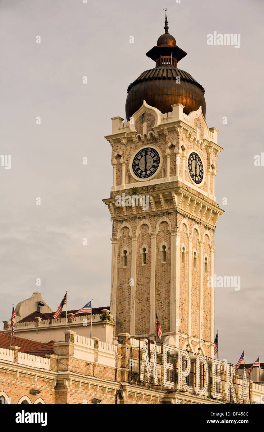 Merdeka oder Independence Square, captial City von Kuala Lumpur, Malaysia-Halbinsel, Australien, Südostasien Stockfoto