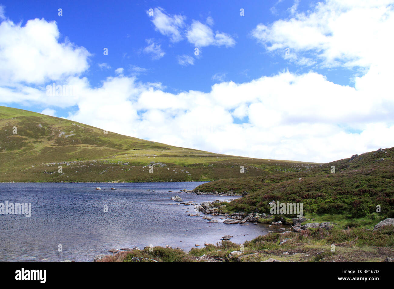 Loch-Brandy Binnensee Wasser Himmel Wolke Schottland Stockfoto