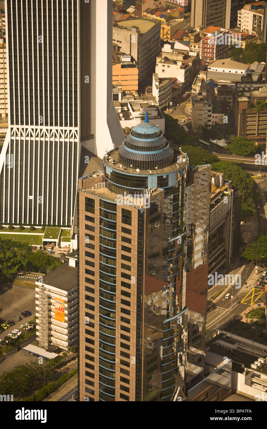 Blick vom KL Tower, Hauptstadt Kuala Lumpur, Malaysia-Halbinsel, Australien, Südostasien Stockfoto