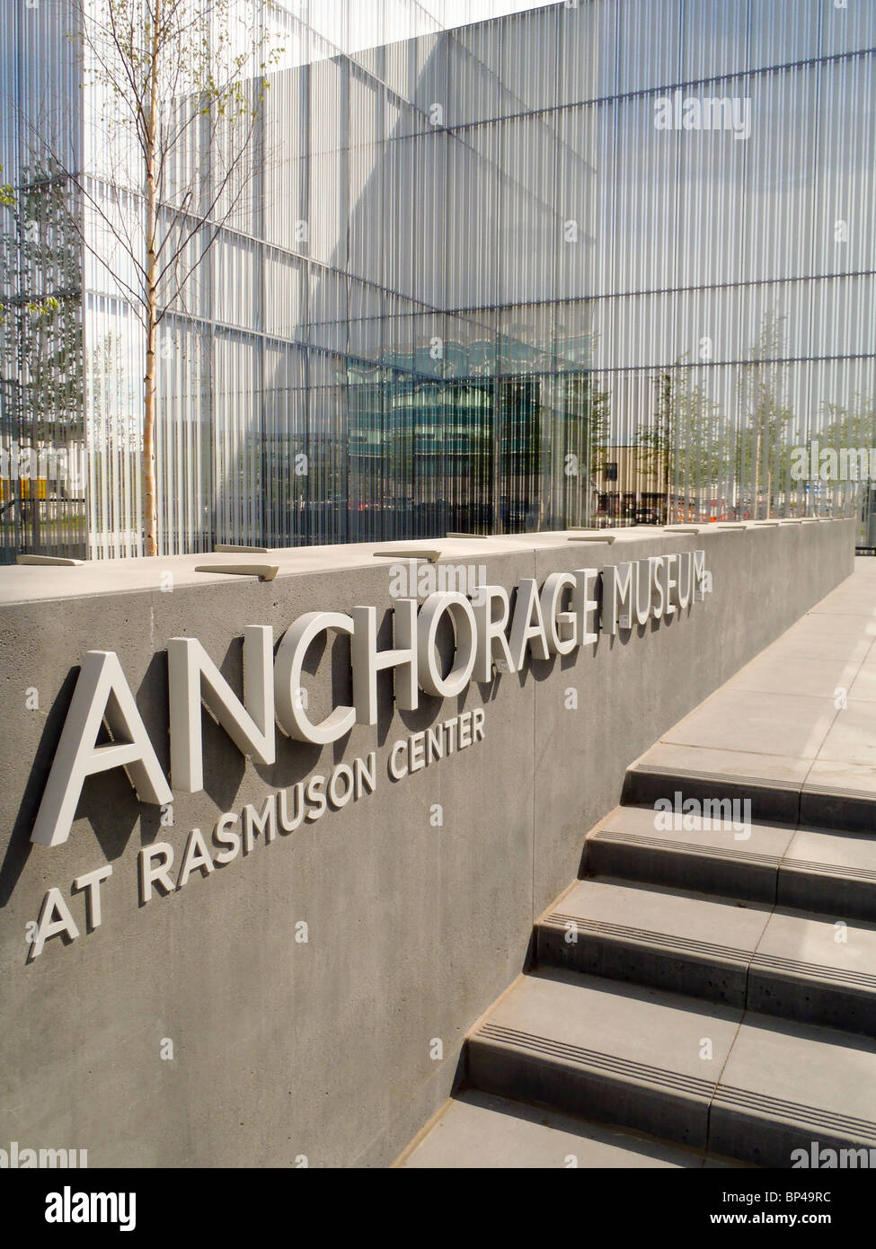 Anchorage Museum of History and Art, Anchorage, Alaska, USA. Stockfoto